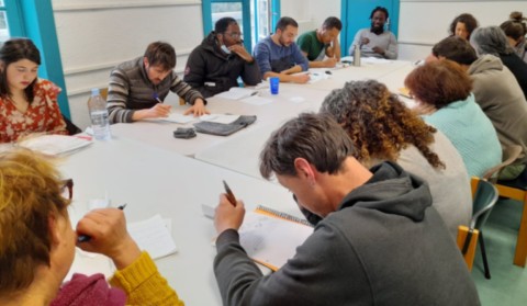 Photo atelier d'écriture